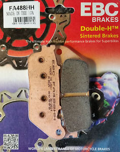 EBC Brakes Double-H Sintered Superbike Brake Pads Rear - FA488HH EBC Brakes Double-H Sintered Superbike Brake Pads Rear - FA488HH